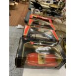 FOUR BOXED BURAGO DIECAST MODELS