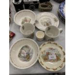 A COLLECTION OF WEDGWOOD BEATRIX POTTER CERAMICS