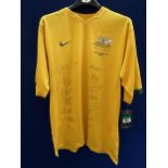 A SIGNED AUSTRALIAN FIFA 2006 WORLD CUP, GERMANY SHIRT