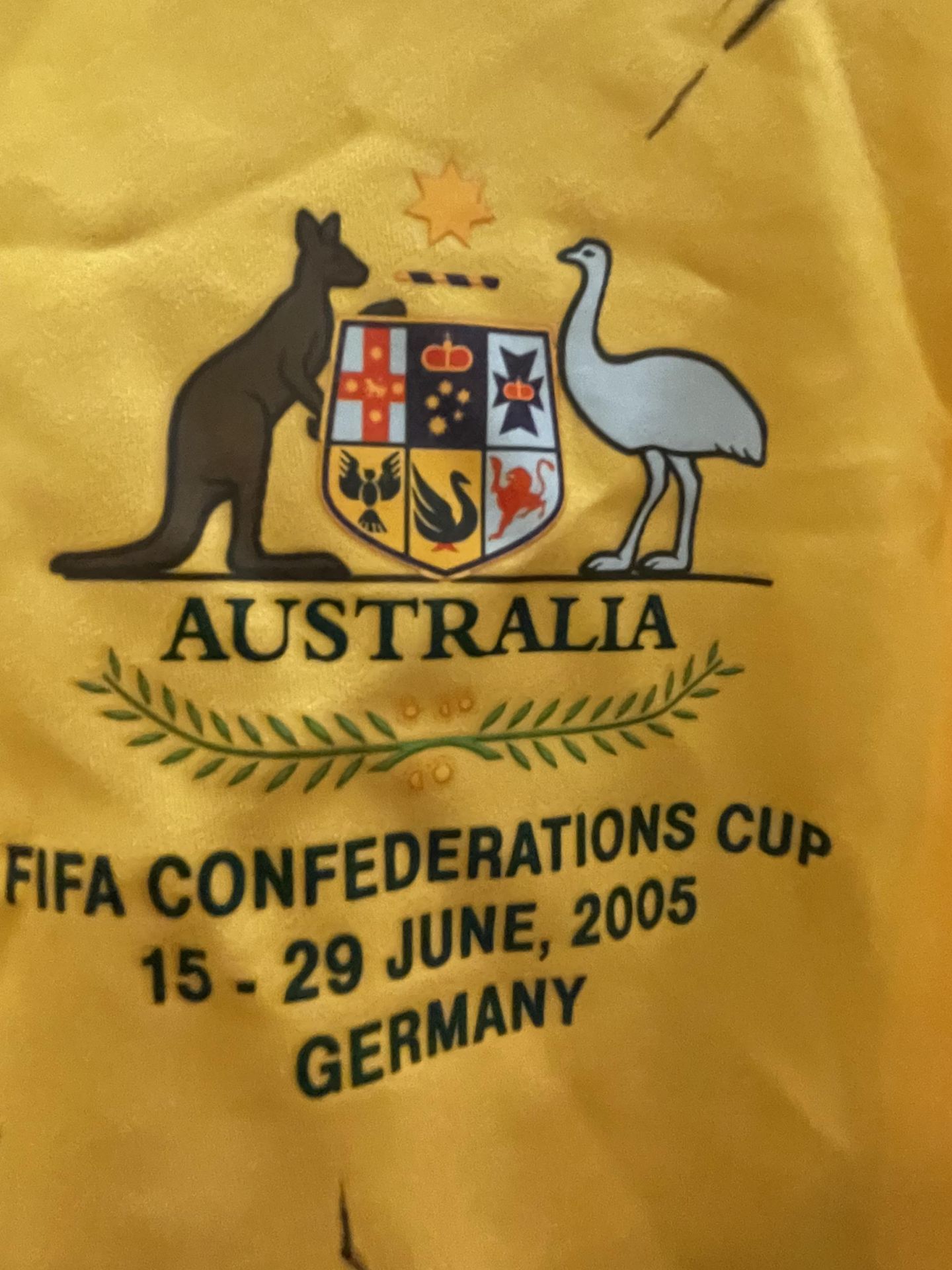 A SIGNED AUSTRALIAN FIFA CONFEDERATIONS CUP, 2005, GERMANY - Image 2 of 6