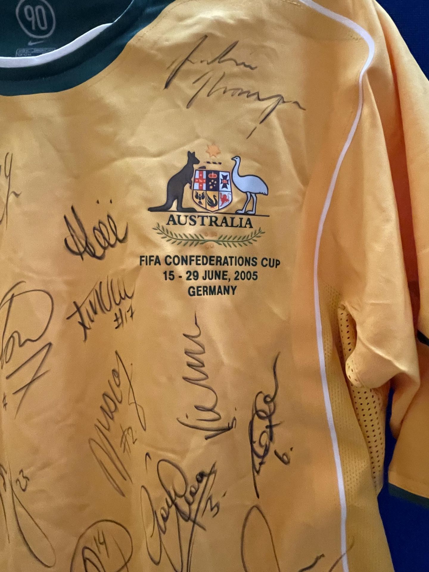 A SIGNED AUSTRALIAN FIFA CONFEDERATIONS CUP, 2005, GERMANY - Image 5 of 6