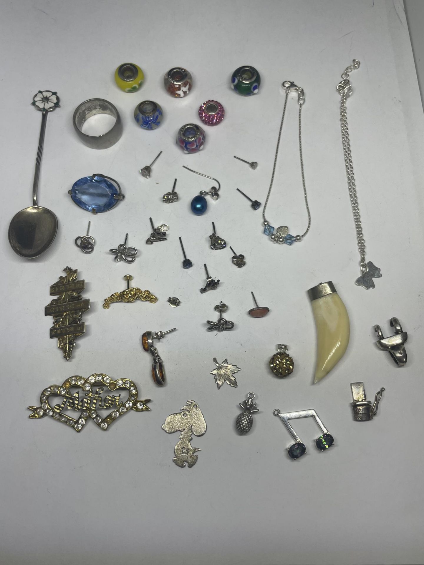 VARIOUS ITEMS OF SILVER