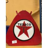 A RED METALTEXACO PETROL CAN