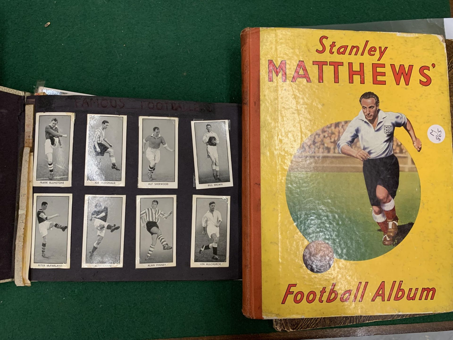 ALBUM OF WIZARD FOOTBALLERS & CRICKETERS CARDS, QTY PHOTOCARDS Of FOOTBALL, CRICKET & HORSE RACING &