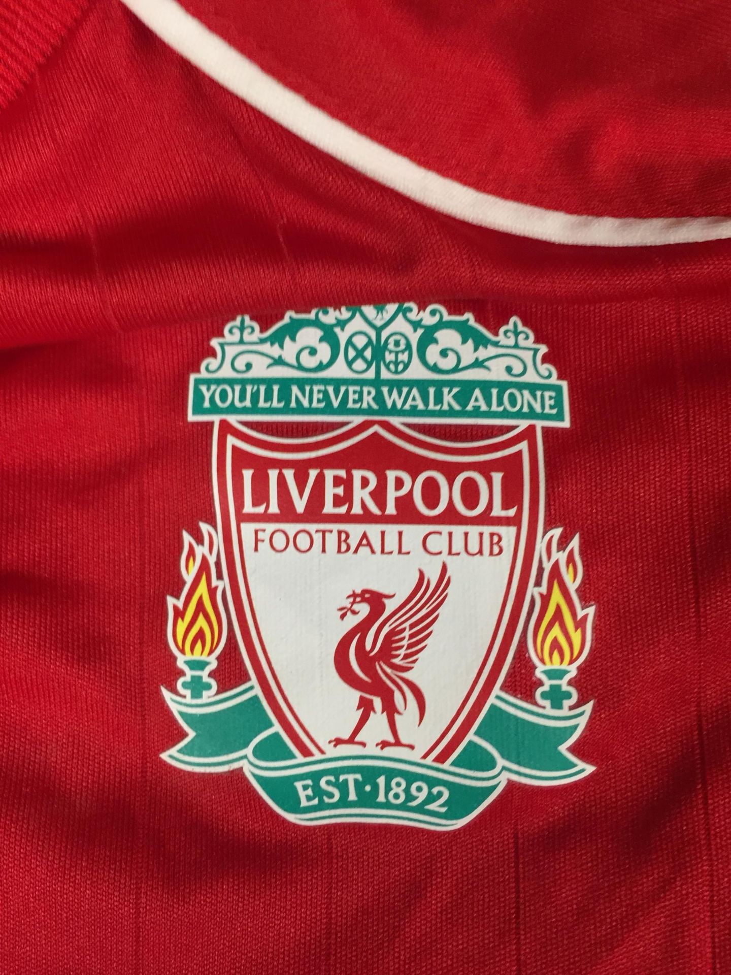 TWO CHILDREN'S LIVERPOOL KITS TO INCLUDE SHORTS AND A SHIRT AGE 9 - 12 MONTHS - Image 3 of 4