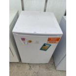 A WHITE INDESIT UNDERCOUNTER FRIDGE BELIEVED IN WORKING ORDER BUT NO WARRANTY