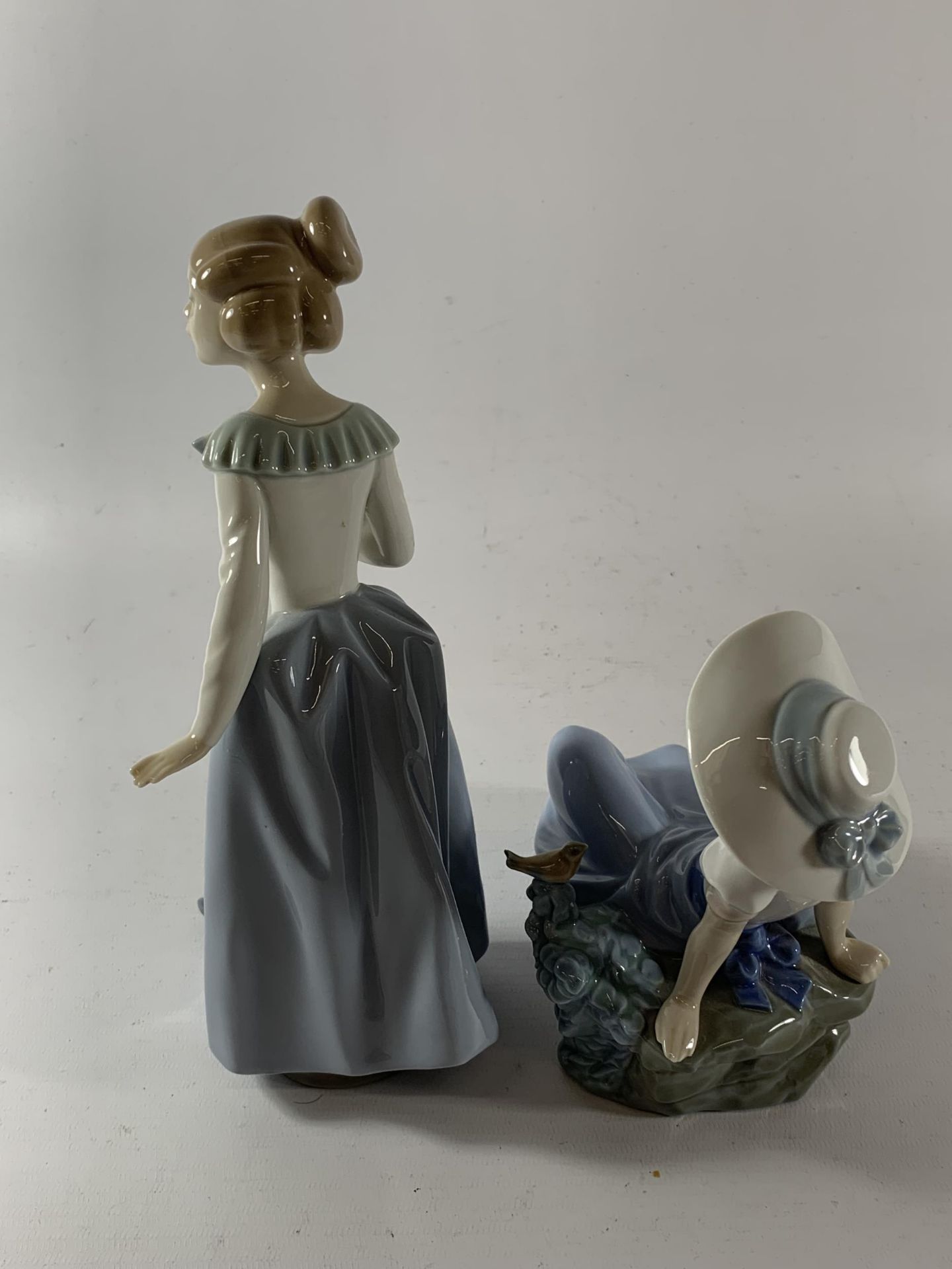 TWO NAO GIRL FIGURES - Image 2 of 3