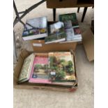 A LARGE ASSORTMENT OF HARDBACK HORTICULTURE BOOKS