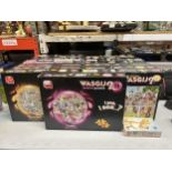 A LARGE QUANTITY OF WASGIJ JIGSAW PUZZLES - UNCHECKED