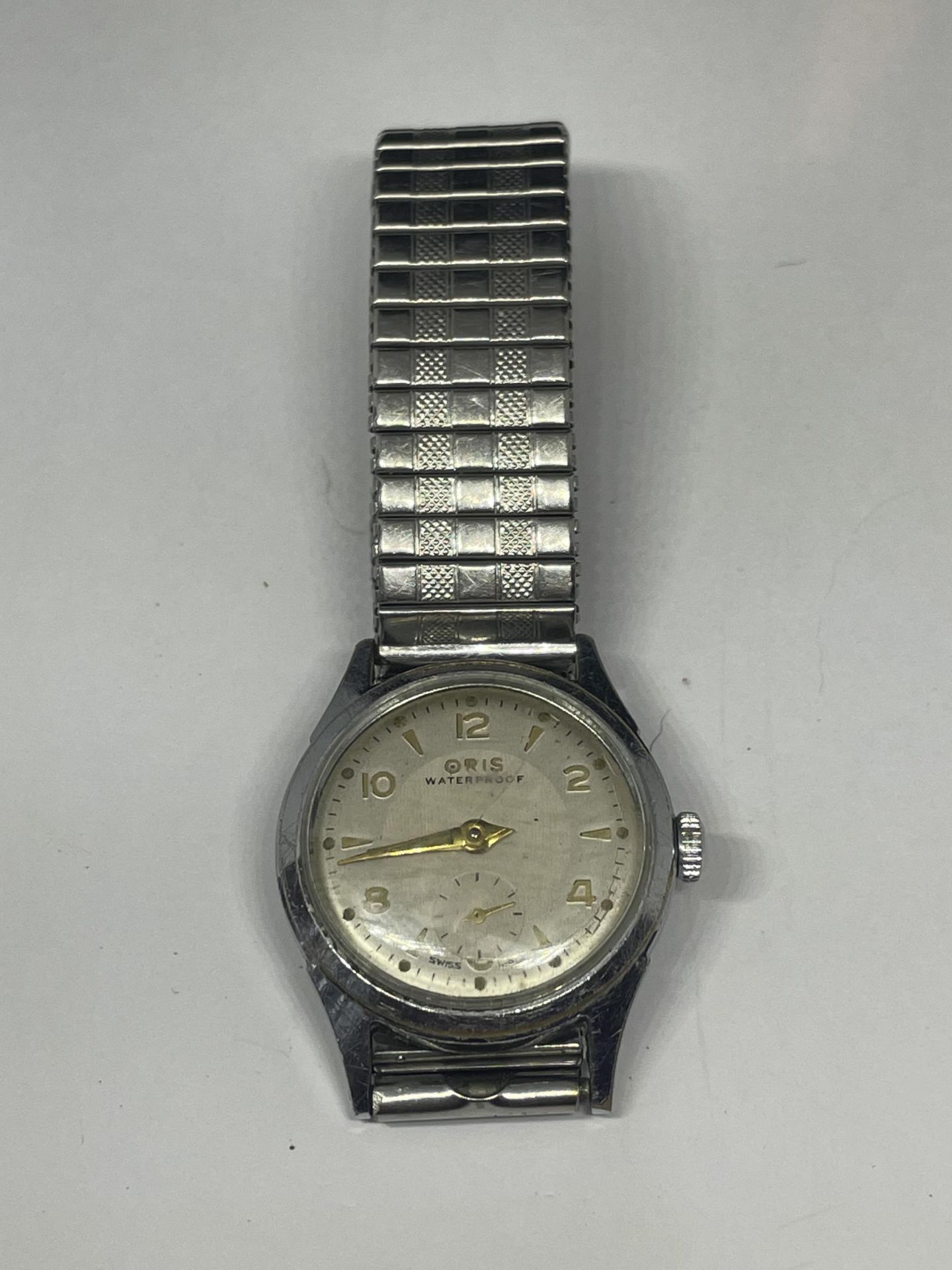 A VINTAGE ORIS 'WATERPROOF' WRIST WATCH - Image 2 of 4