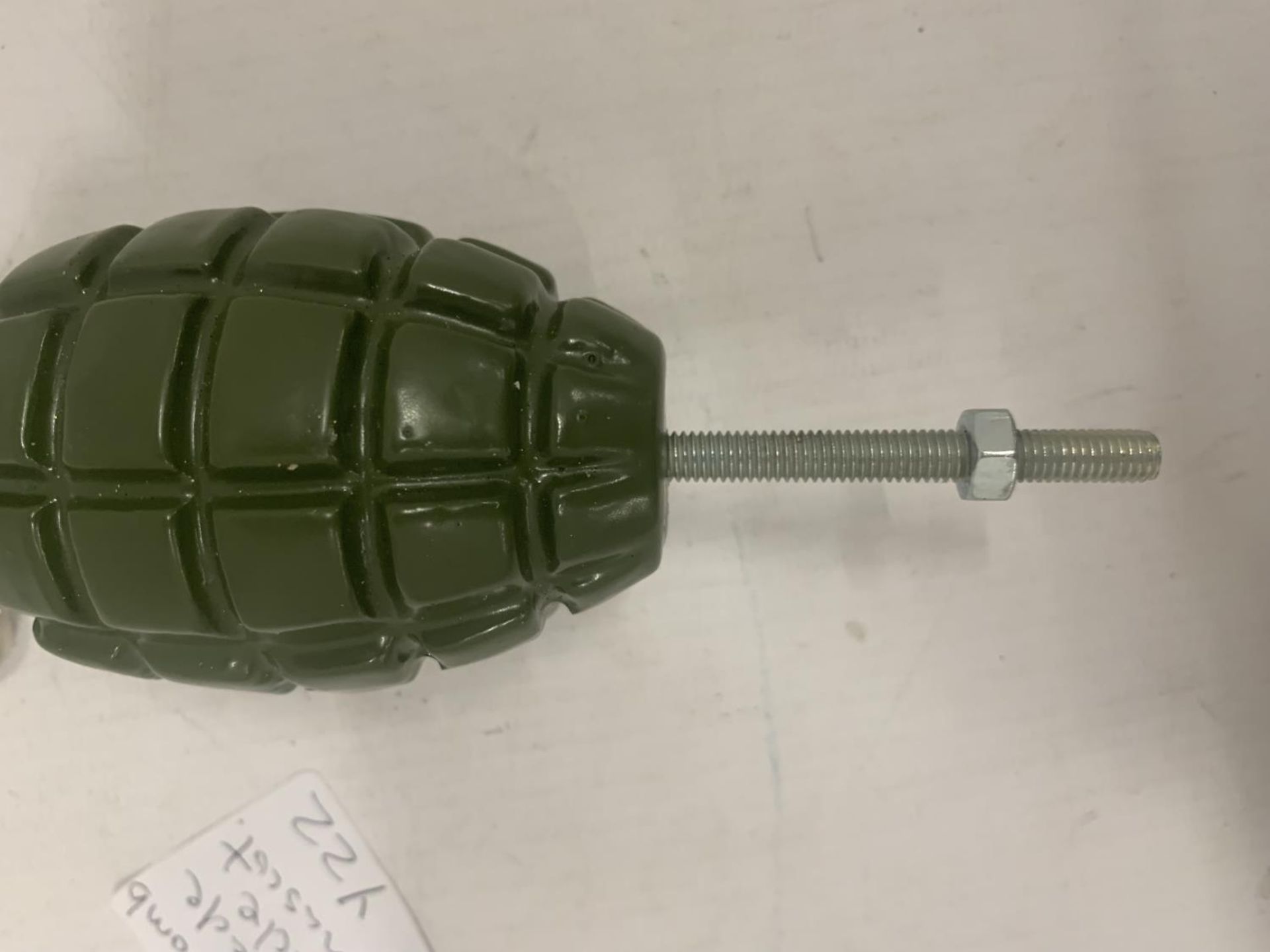 A MILLS BOMB GRENADE VEHICLE MASCOT - Image 4 of 5