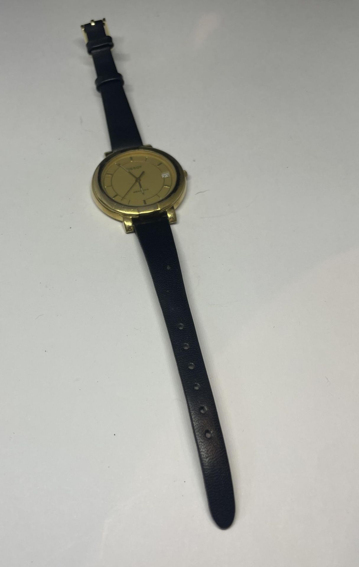 A VINTAGE TISSOT SEASTAR T181 WRIST WATCH, SEEN WORKING BUT NO WARRANTIES GIVEN - Image 2 of 4