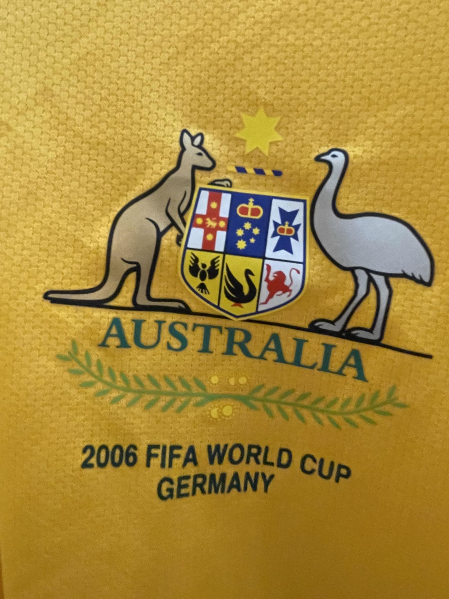 A SIGNED AUSTRALIAN FIFA 2006 WORLD CUP, GERMANY SHIRT - Image 2 of 9