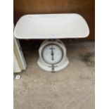 A SET OF RETRO SALTER WEIGHING SCALES