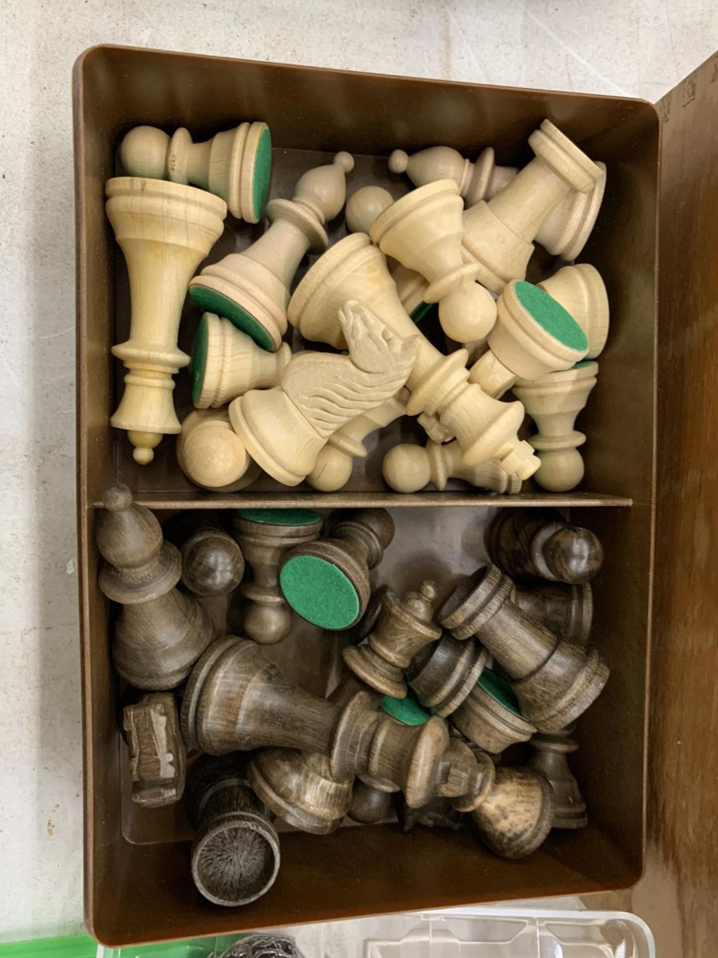 TWO COMPLETE SETS OF CHESS PIECES - Image 3 of 4