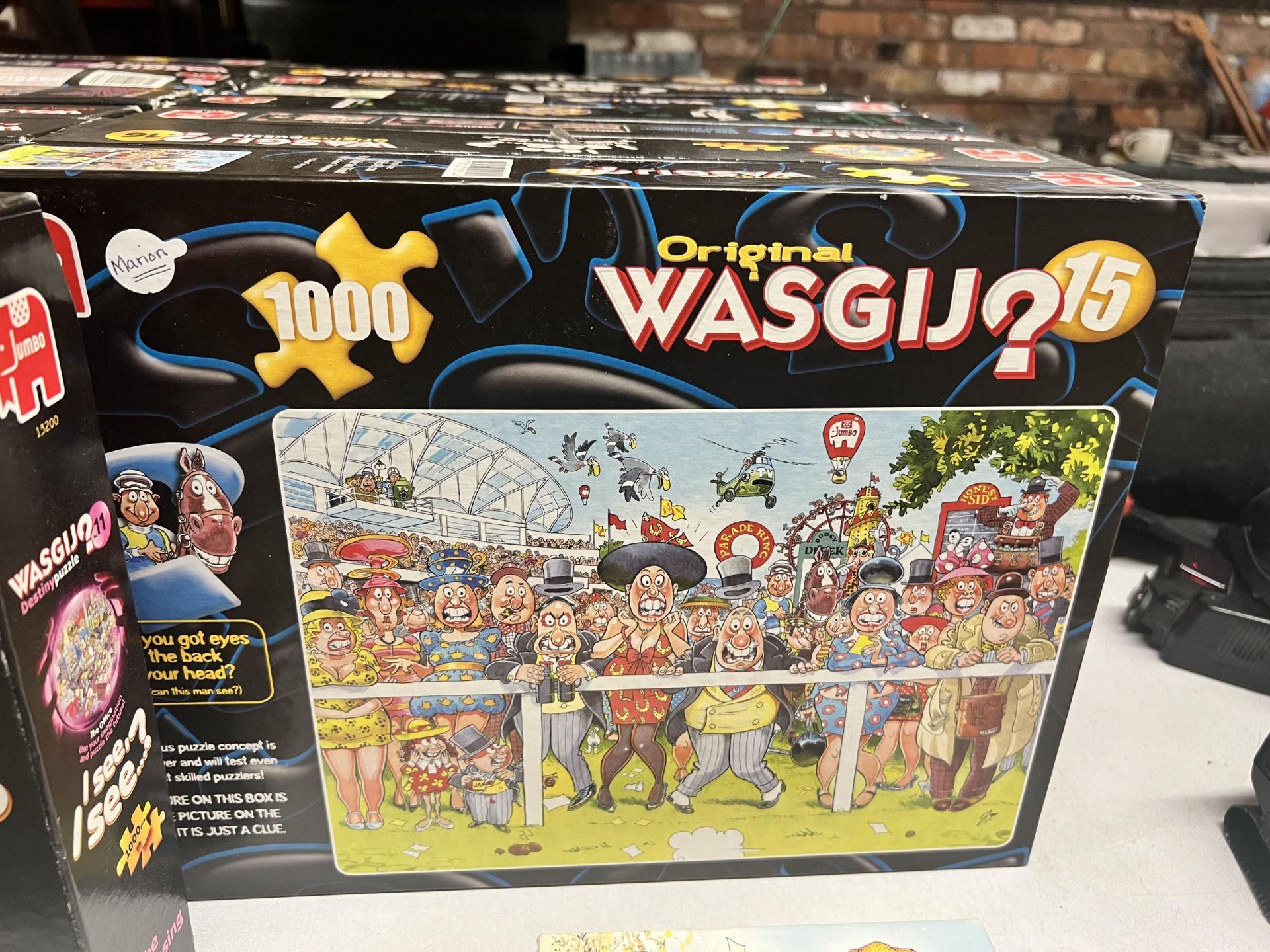 A LARGE QUANTITY OF WASGIJ JIGSAW PUZZLES - UNCHECKED - Image 4 of 6