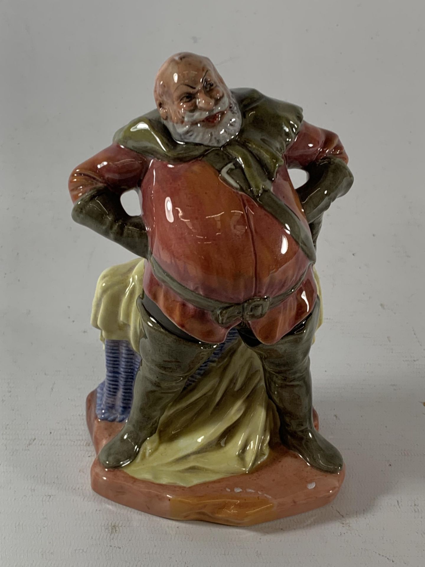 A ROYAL DOULTON 'FALSTAFF' HN2054 CHARACTER FIGURE (SECONDS)