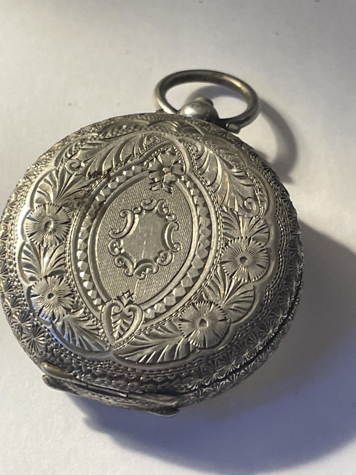 A GROUP OF STERLING SILVER POCKET WATCHES, LONGINES 1878, FINE SILVER & .925 CASE - Bild 7 aus 11