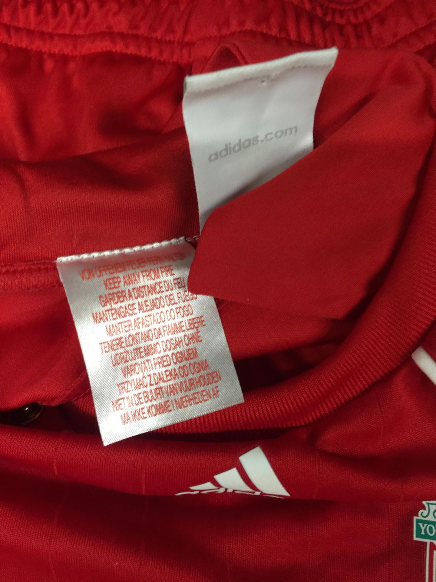 TWO CHILDREN'S LIVERPOOL KITS TO INCLUDE SHORTS AND A SHIRT AGE 9 - 12 MONTHS - Image 2 of 4