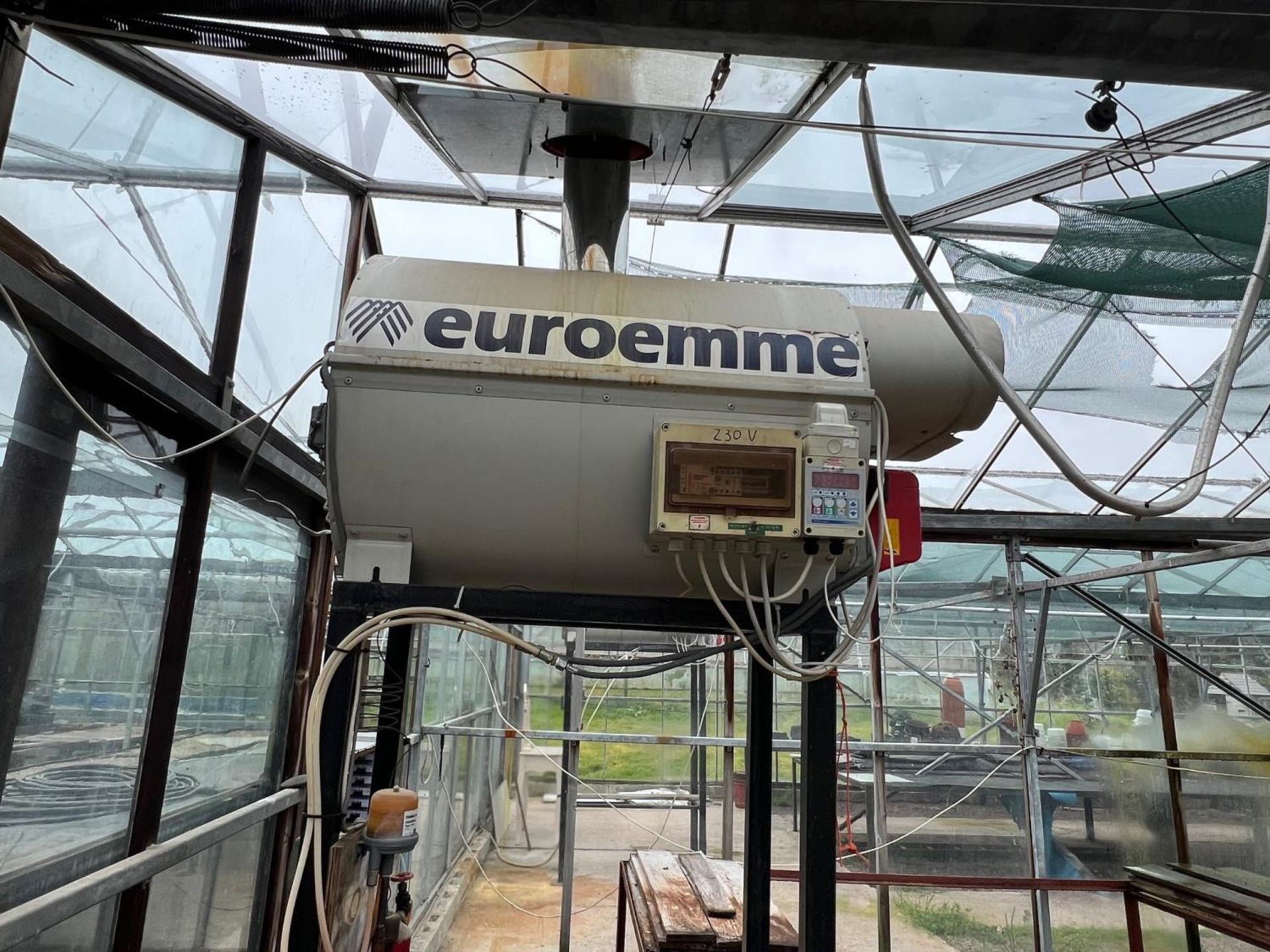 A RECO EUROEMME HEATER ON STAND NO VAT