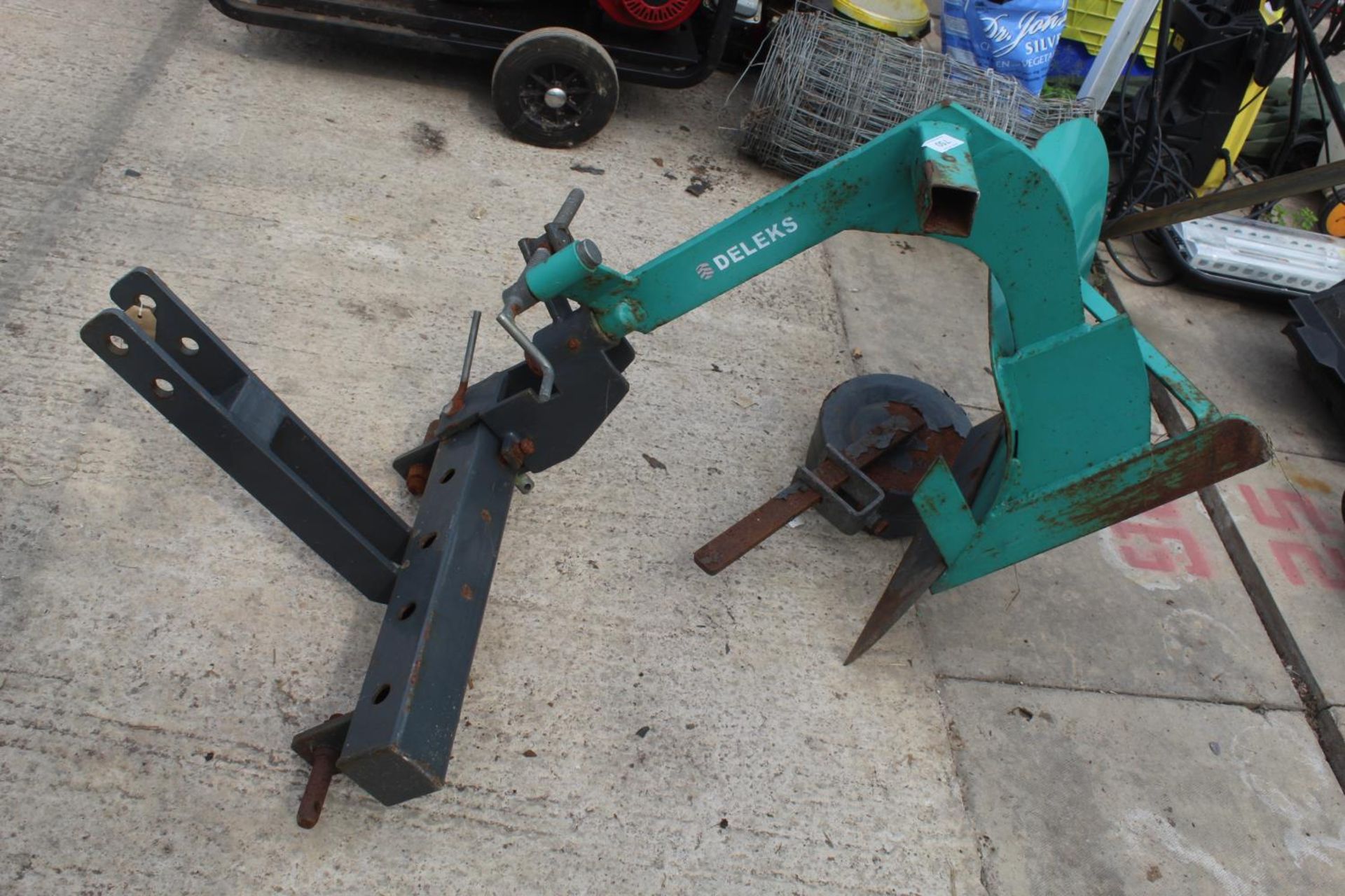 TRACTOR SINGLE HARROW PLOUGH NO VAT