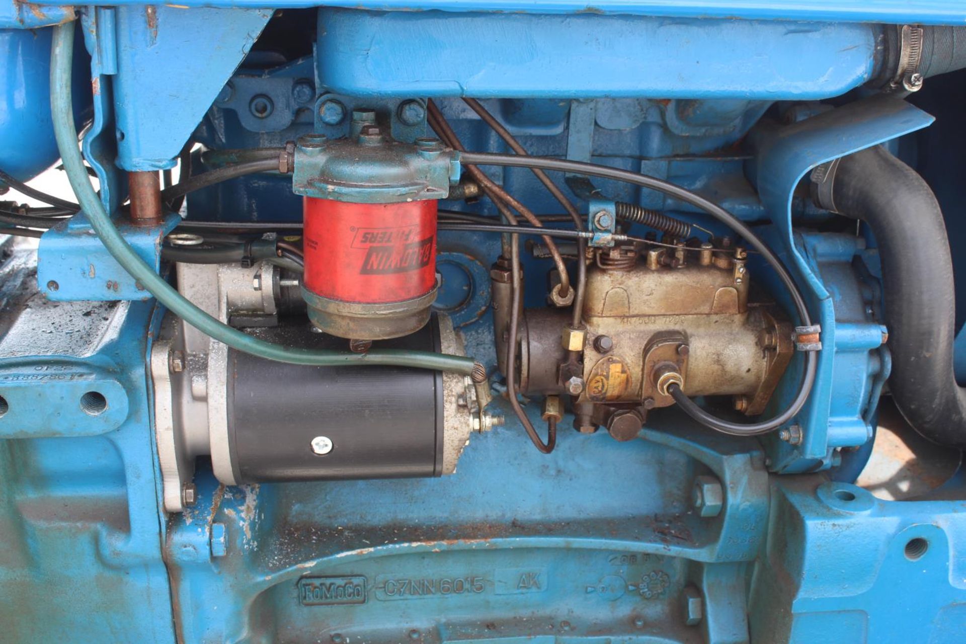 A FORD 4000 TRACTOR RECENT OVERHAUL TO INCLUDE FULL ENGINE REBUILD, NEW CLUTCH, NEW STARTER, DONE 56 - Image 6 of 7