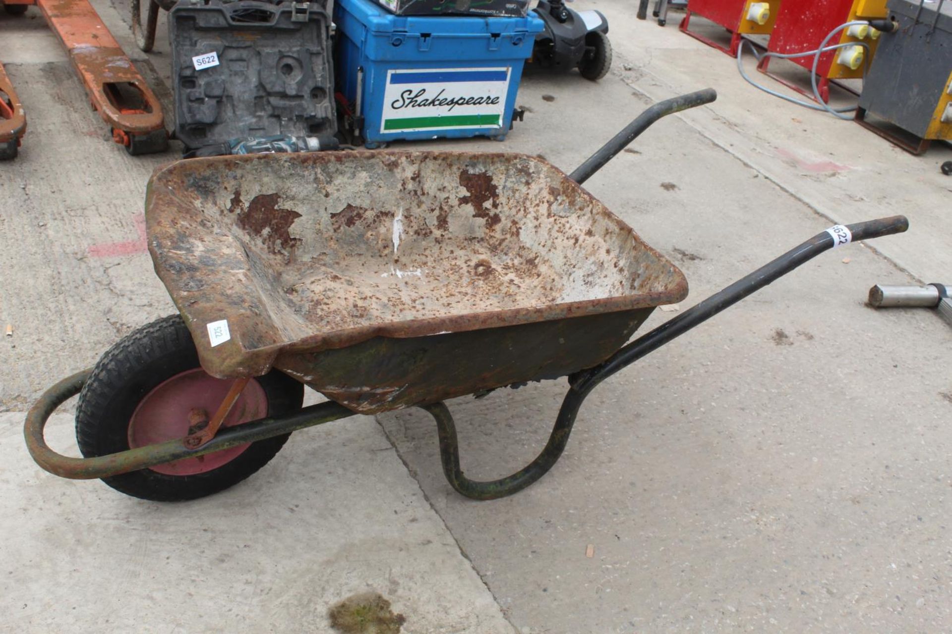 A WHEEL BARROW - NO VAT