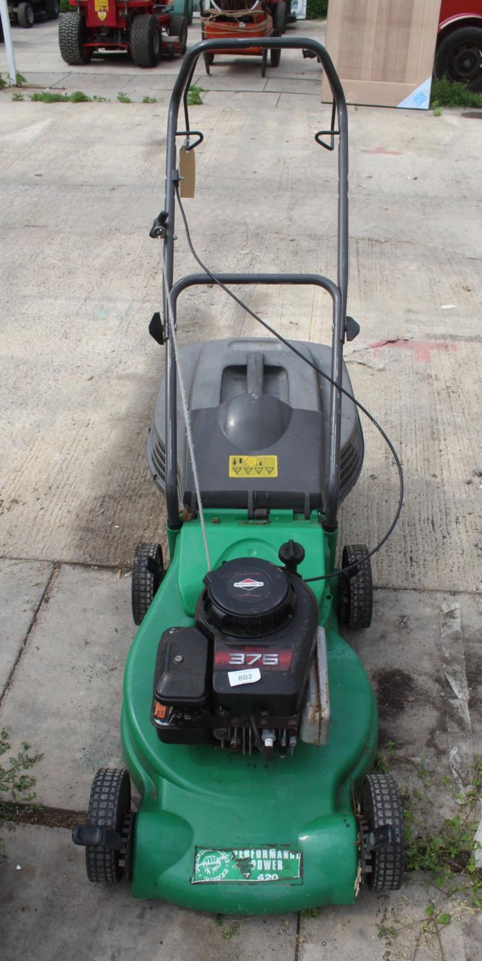 PETROL PERFORMANCE MOWER NO VAT