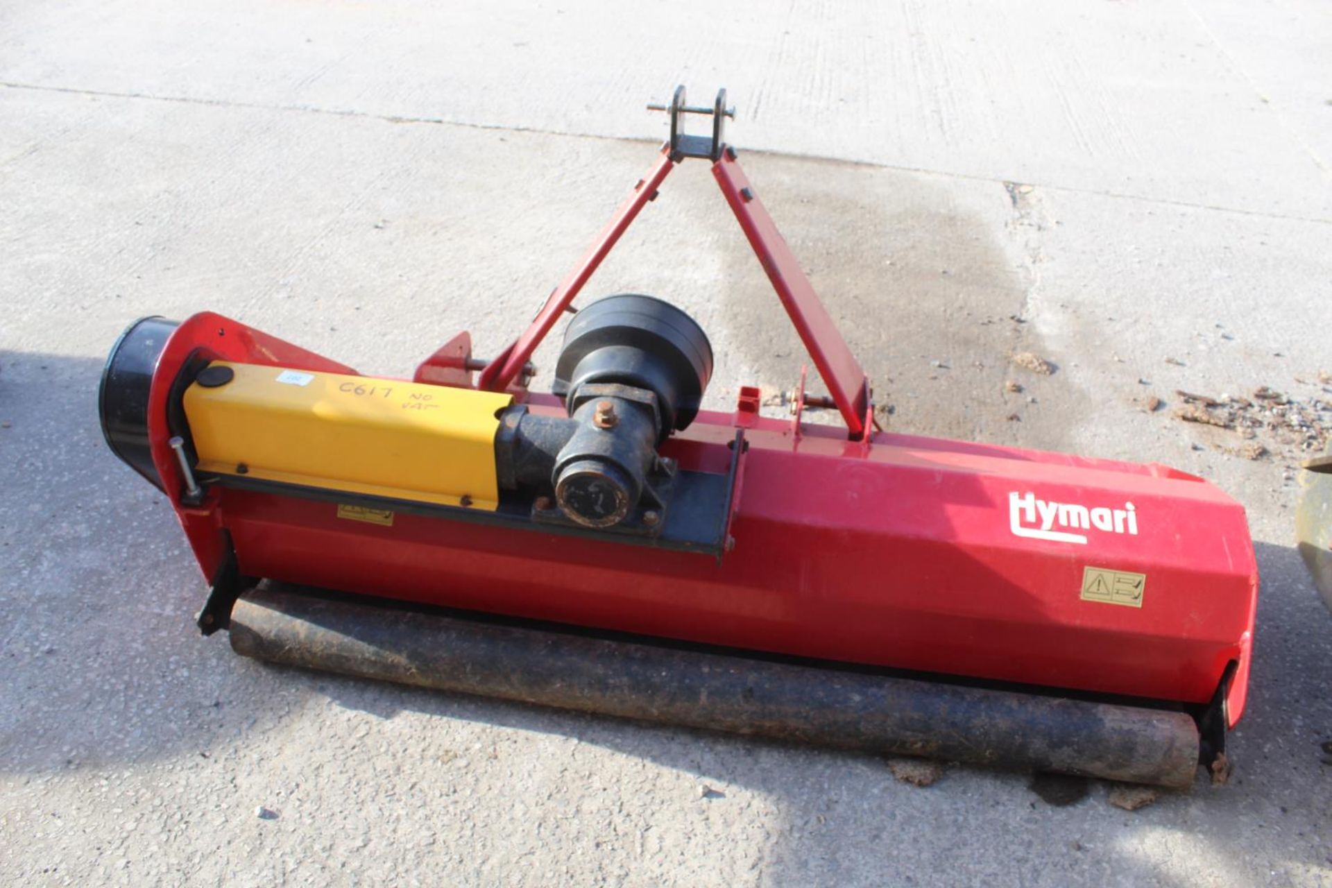 HYMARI 5' FLAIL MOWER MAXI 540 RPM ONLY USED 3 TIMES NO VAT - Image 2 of 2