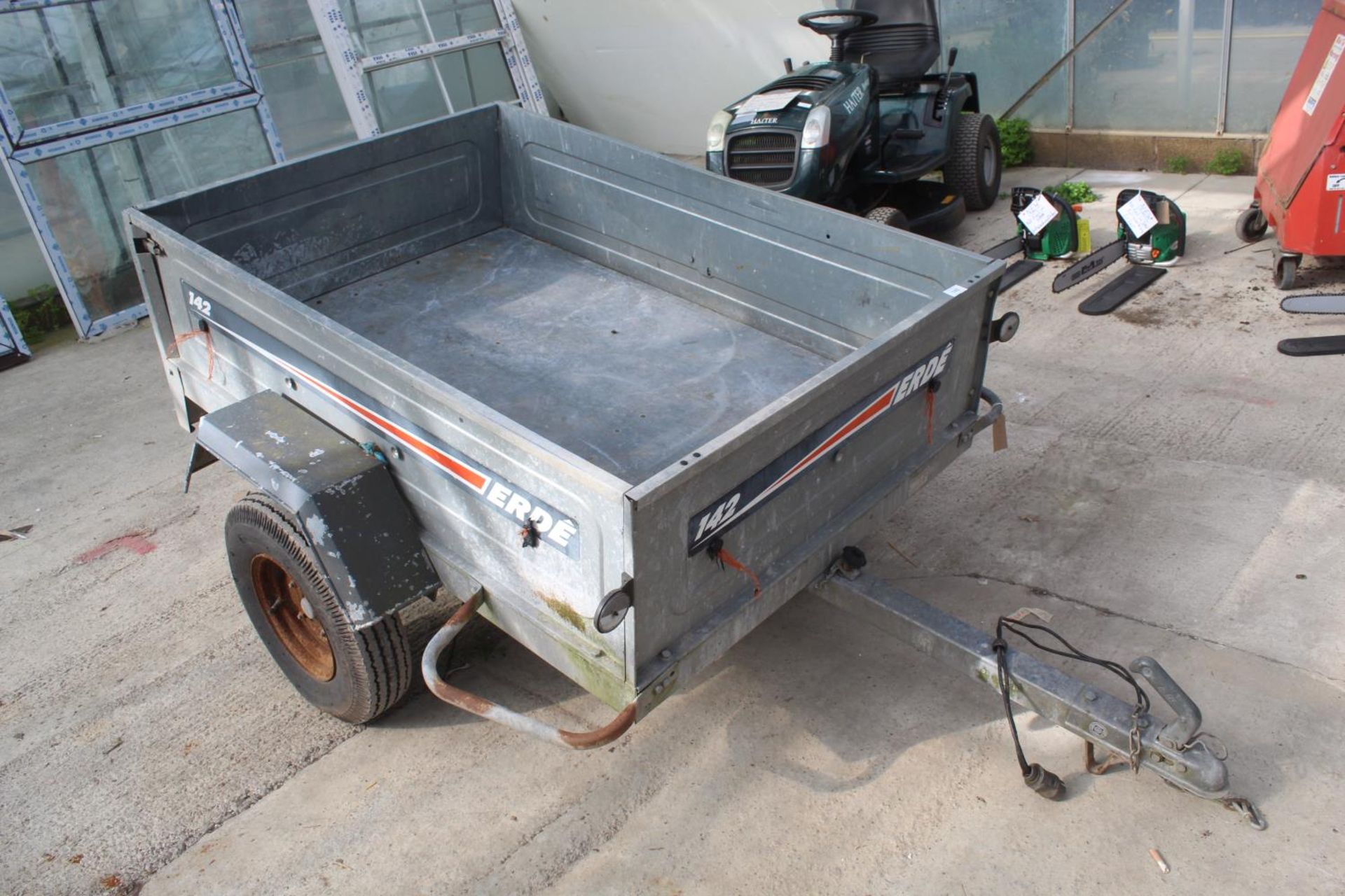 ERDE 142 CAR TRAILER NO VAT - Image 2 of 4