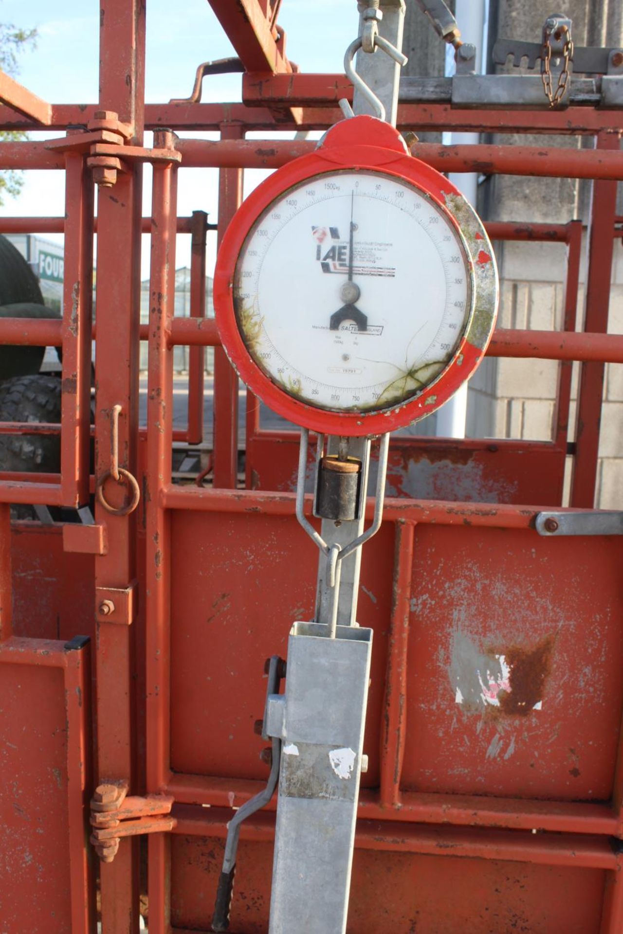 CATTLE CRUSH WITH WORKING SCALES - PLUS VAT - Image 5 of 5