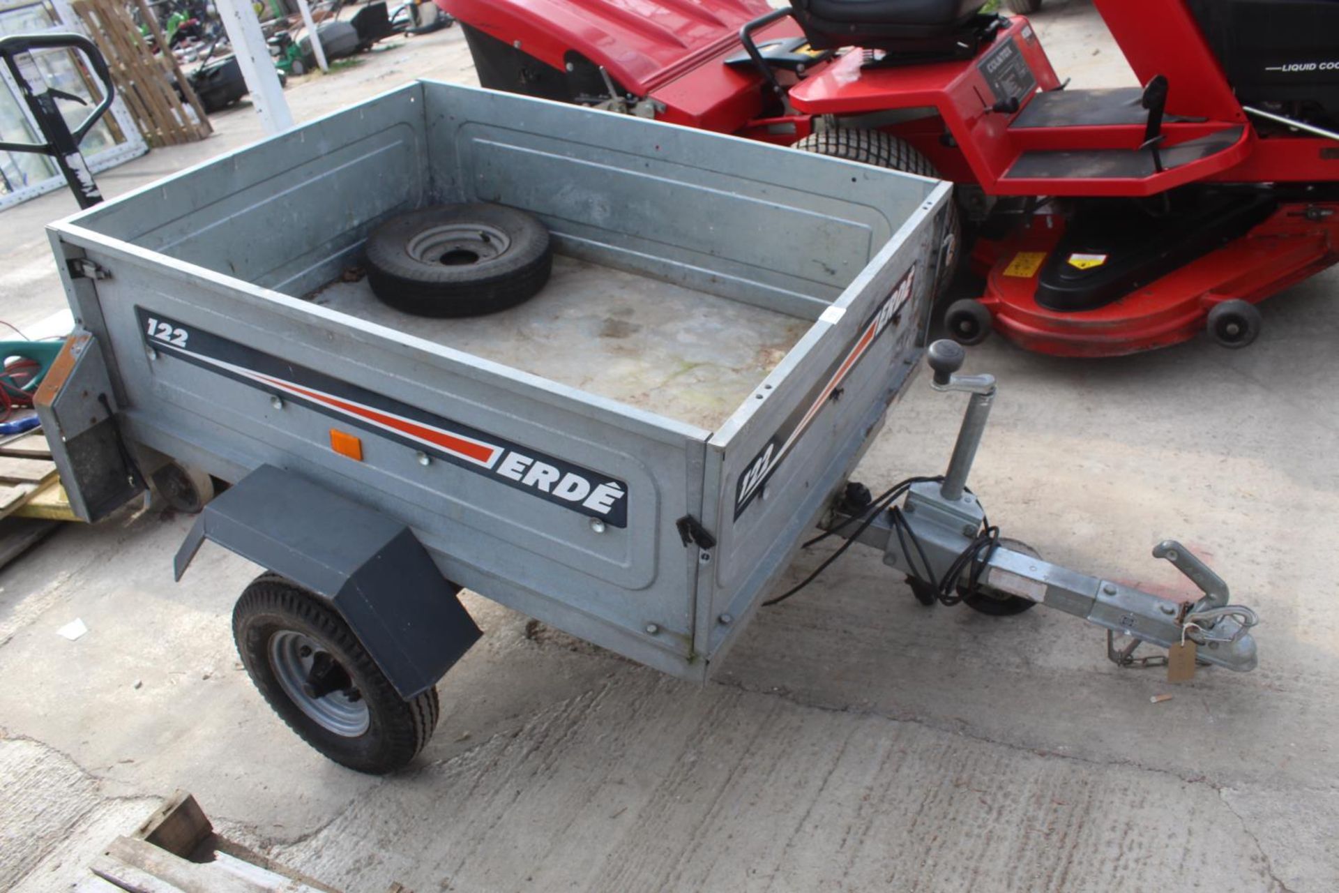 ERDE 122 CAR TRAILER NO VAT