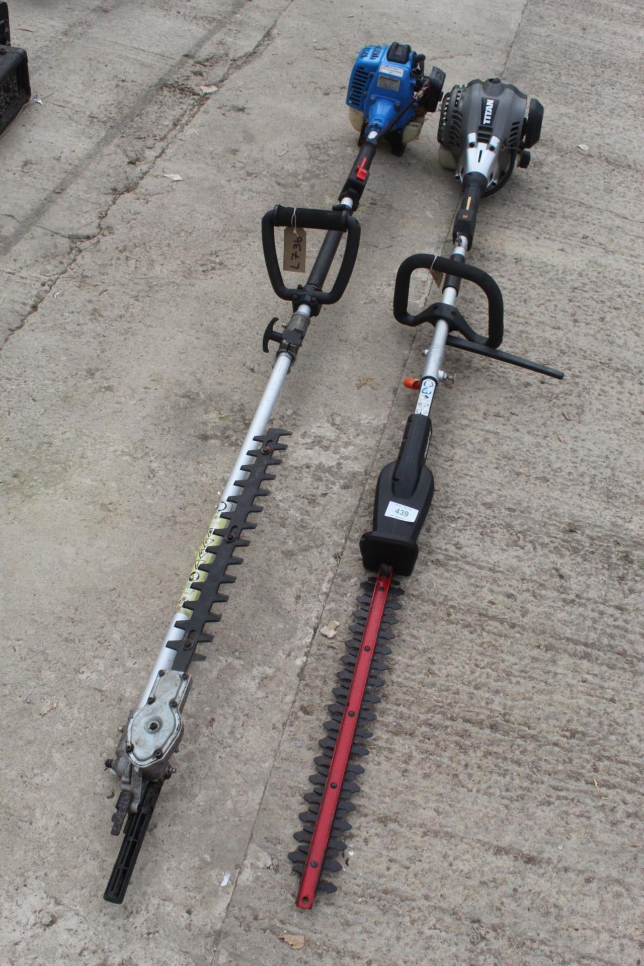 TWO LONG REACH PETROL HEDGE CUTTERS - PLUS VAT - Image 2 of 2