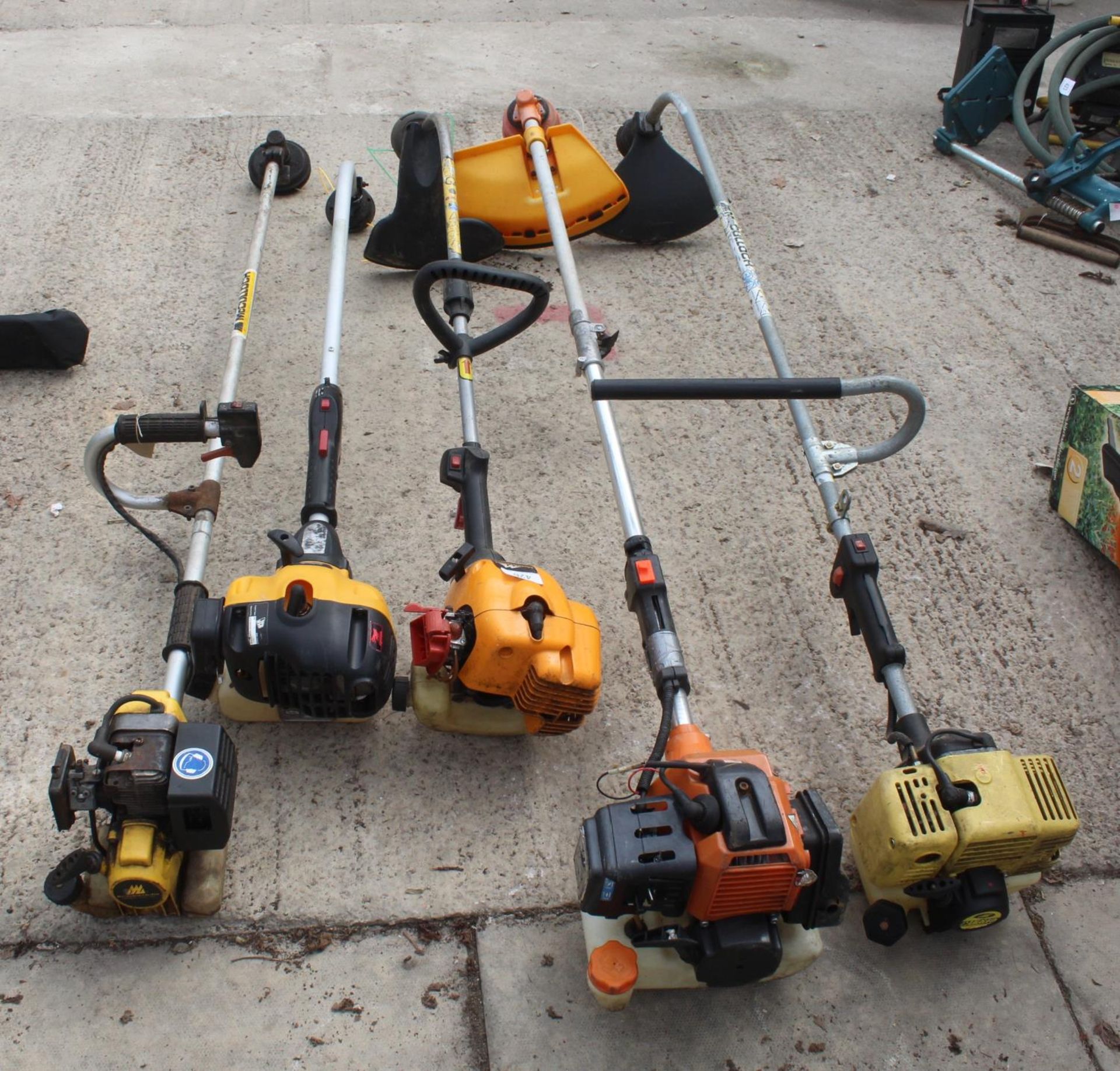 ASSORTED PETROL STRIMMERS - PLUS VAT