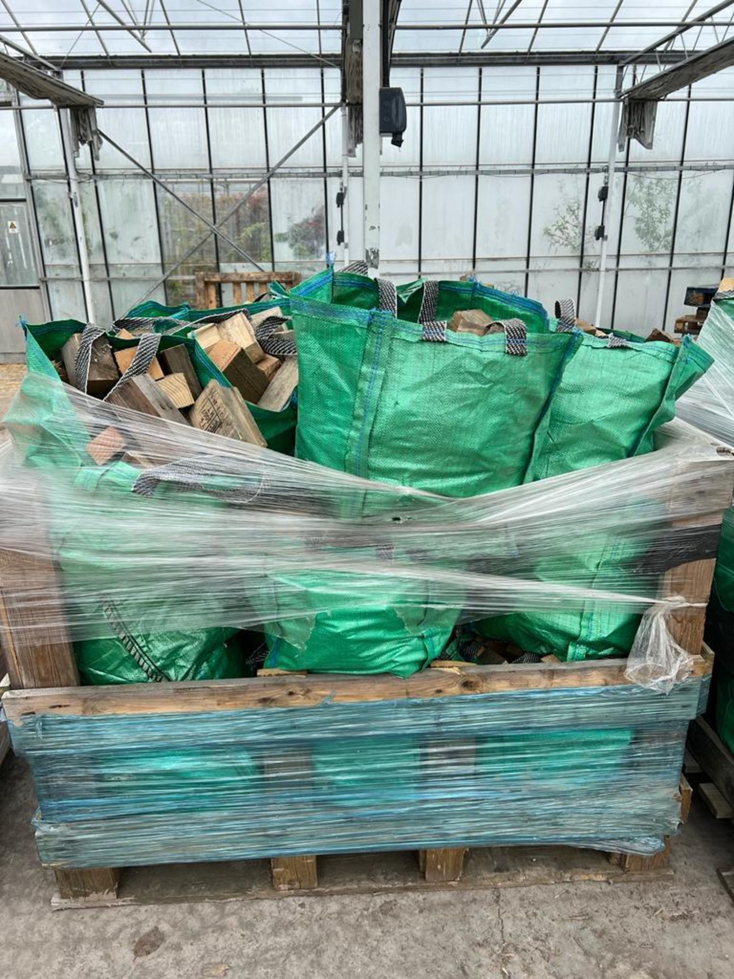24 BAGS OF OFF CUTS NO VAT PLEASE NOTE DOES NOT INCLUDE THE PALLET BOX NO VAT