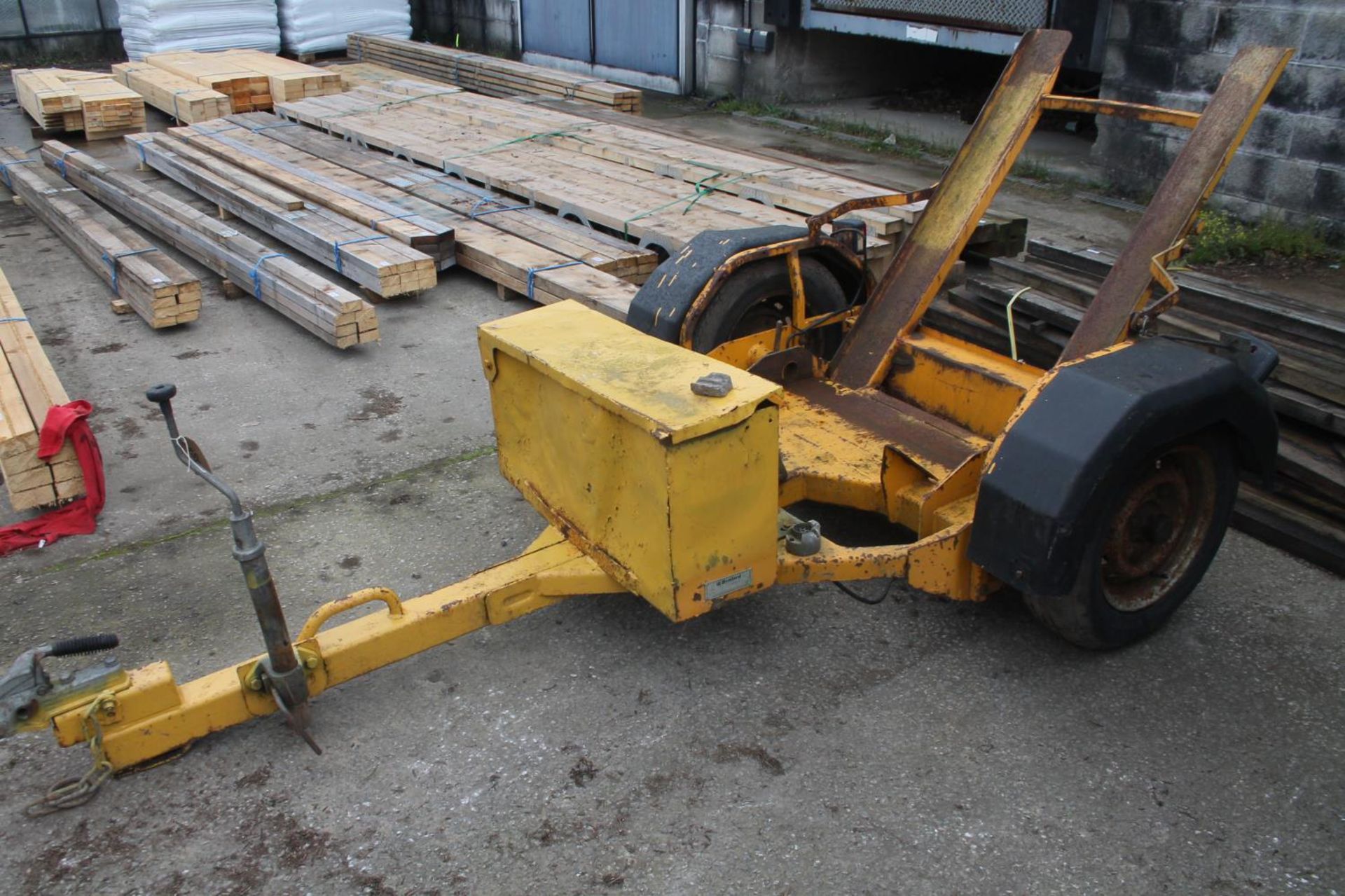 TARMAC ROLLER TRAILER + VAT - Image 2 of 2