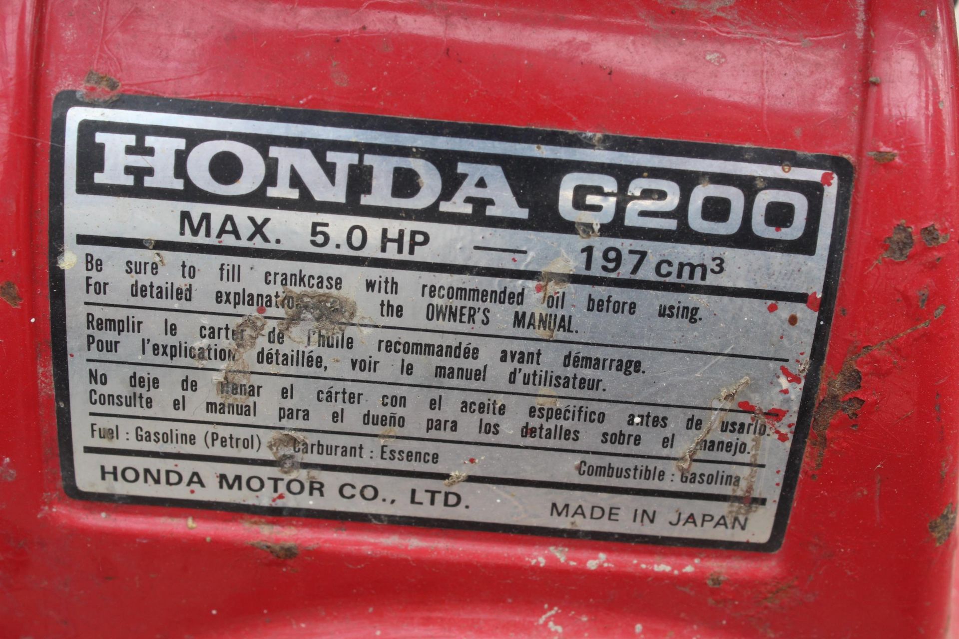 A HONDA G200 ENGINE NO VAT - Image 3 of 3