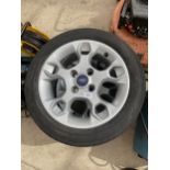 TWO FORD 195/50R15 82H WHEELS AND TYRES