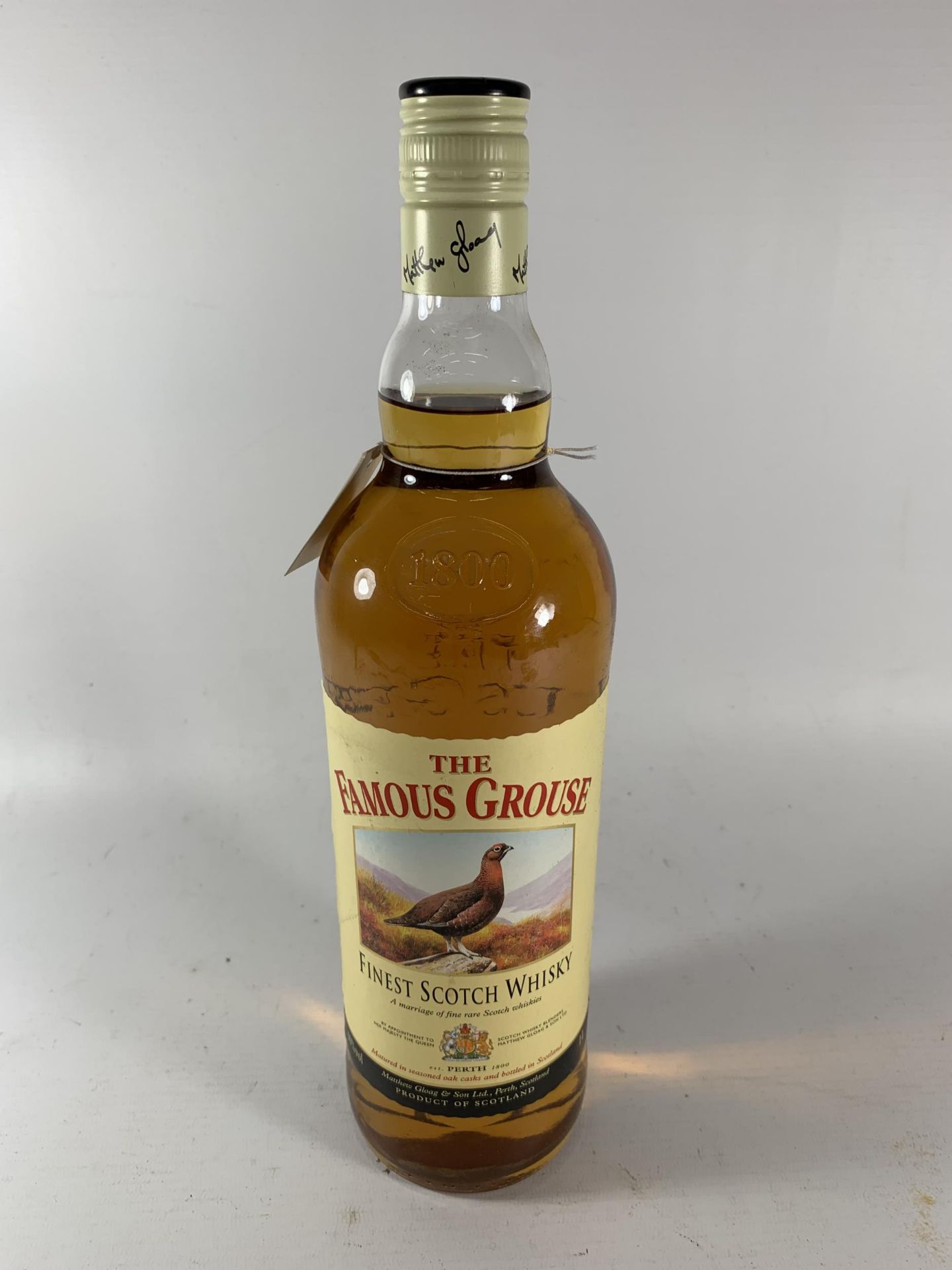 1 X 1L BOTTLE - THE FAMOUS GROUSE FINEST SCOTCH WHISKY