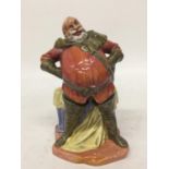 A ROYAL DOULTON 'FALSTAFF' HN2054 CHARACTER FIGURE (SECONDS)