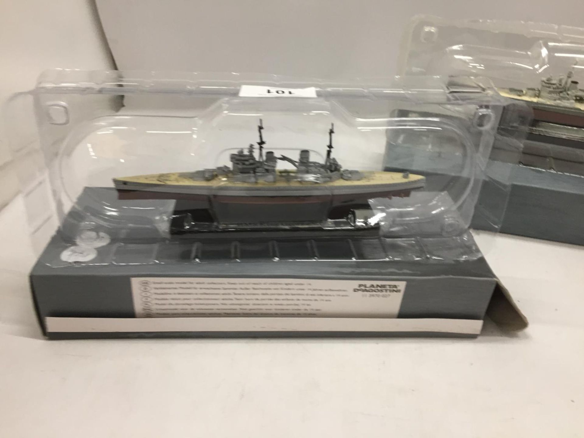 TW0 DeAGOSTINI MODELS OF SHIPS - HMS KING GEORGE V AND HMS DUKE OF YORK - Image 2 of 4