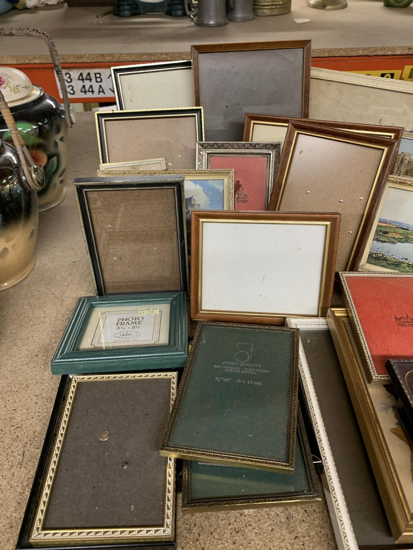 A COLLECTION OF ASSORTED PHOTO FRAMES - Image 2 of 3