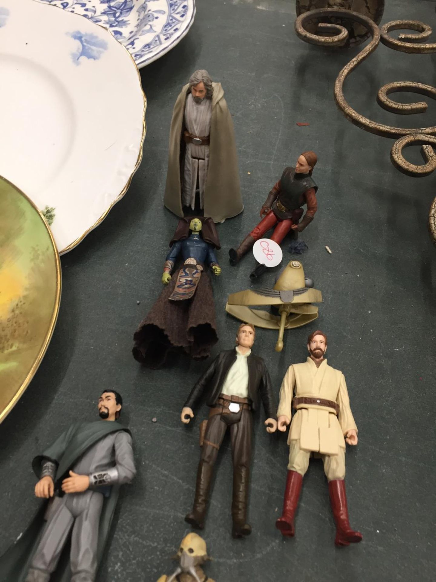 TEN STAR WARS FIGURES 10CM HIGH, PREQUEL - SEQUEL TRILOGY, OBI-WAN, LUKE, ETC - Image 2 of 2