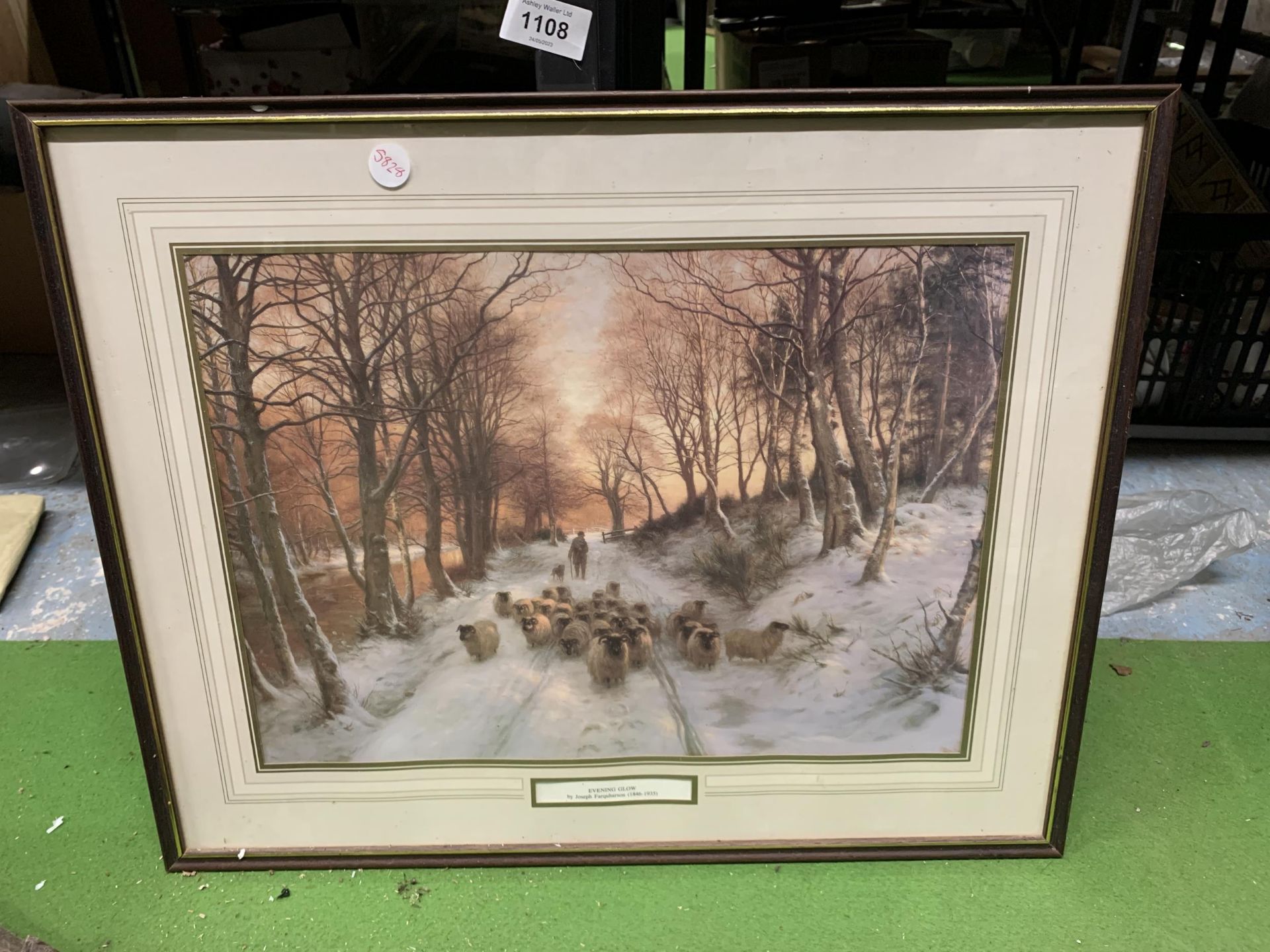 FOUR FRAMED PRINTS TO INCLUDE A JOSEPH FAQUHARSON EXAMPLE - Image 2 of 5