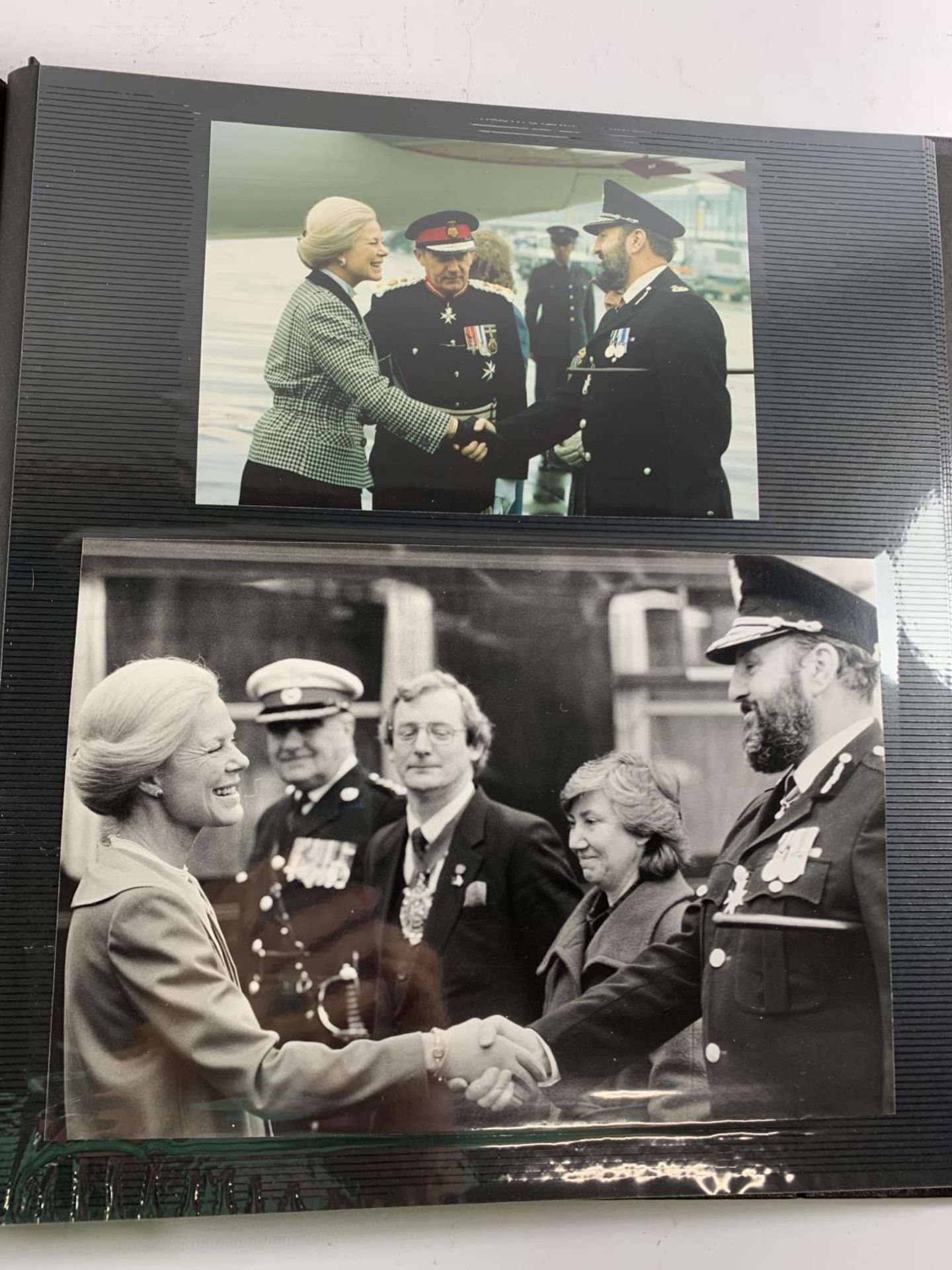 * TWO PHOTOGRAPH ALBUMS CONTAINING PHOTOS OF JAMES ANDERTON WITH QUEEN ELIZABETH II, COLLECTION OF - Image 8 of 8