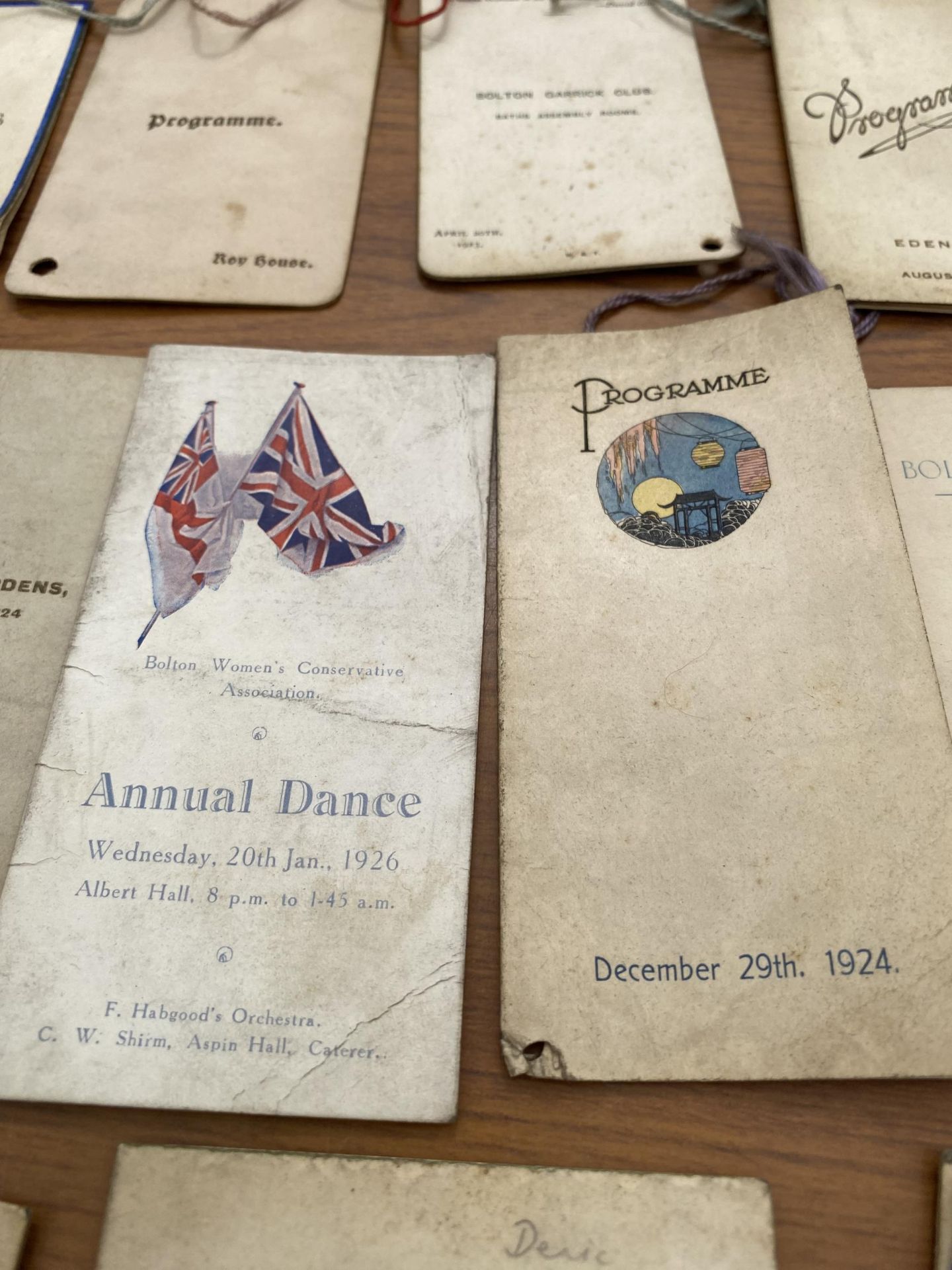 A COLLECTION OF 1920'S AND LATER DANCE PROGRAMMES - Image 4 of 7