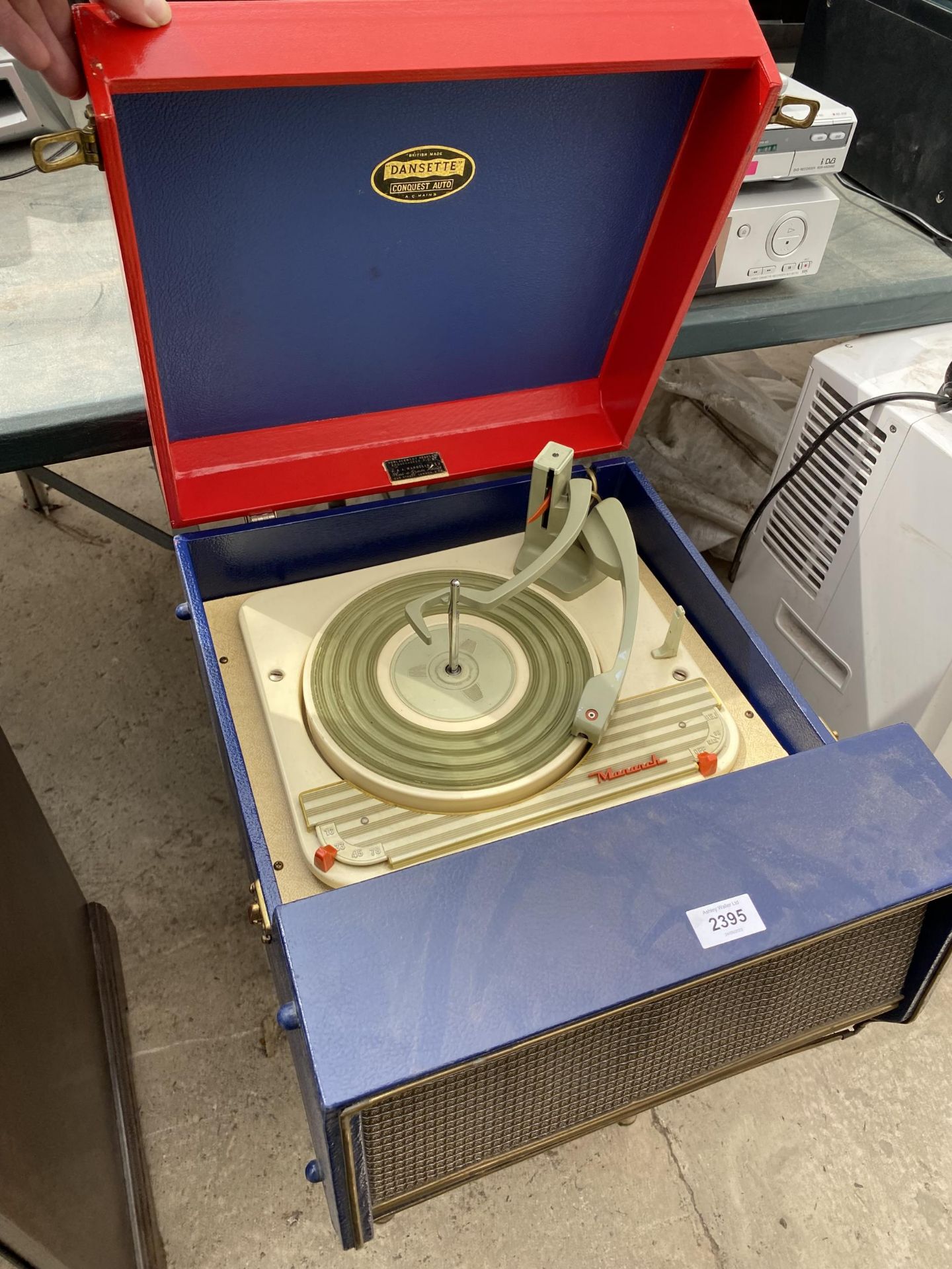 A DANETTE MONARCH RECORD PLAYER ON DANSETTE LEGS - Image 2 of 3