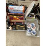 A MIXED LOT TO INCLUDE NEW DOUBLE SIDED JOINING TAPE, INVICTUS ONE HOOVER ETC