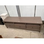 AN ENTERTAINMENT UNIT, 72" WIDE