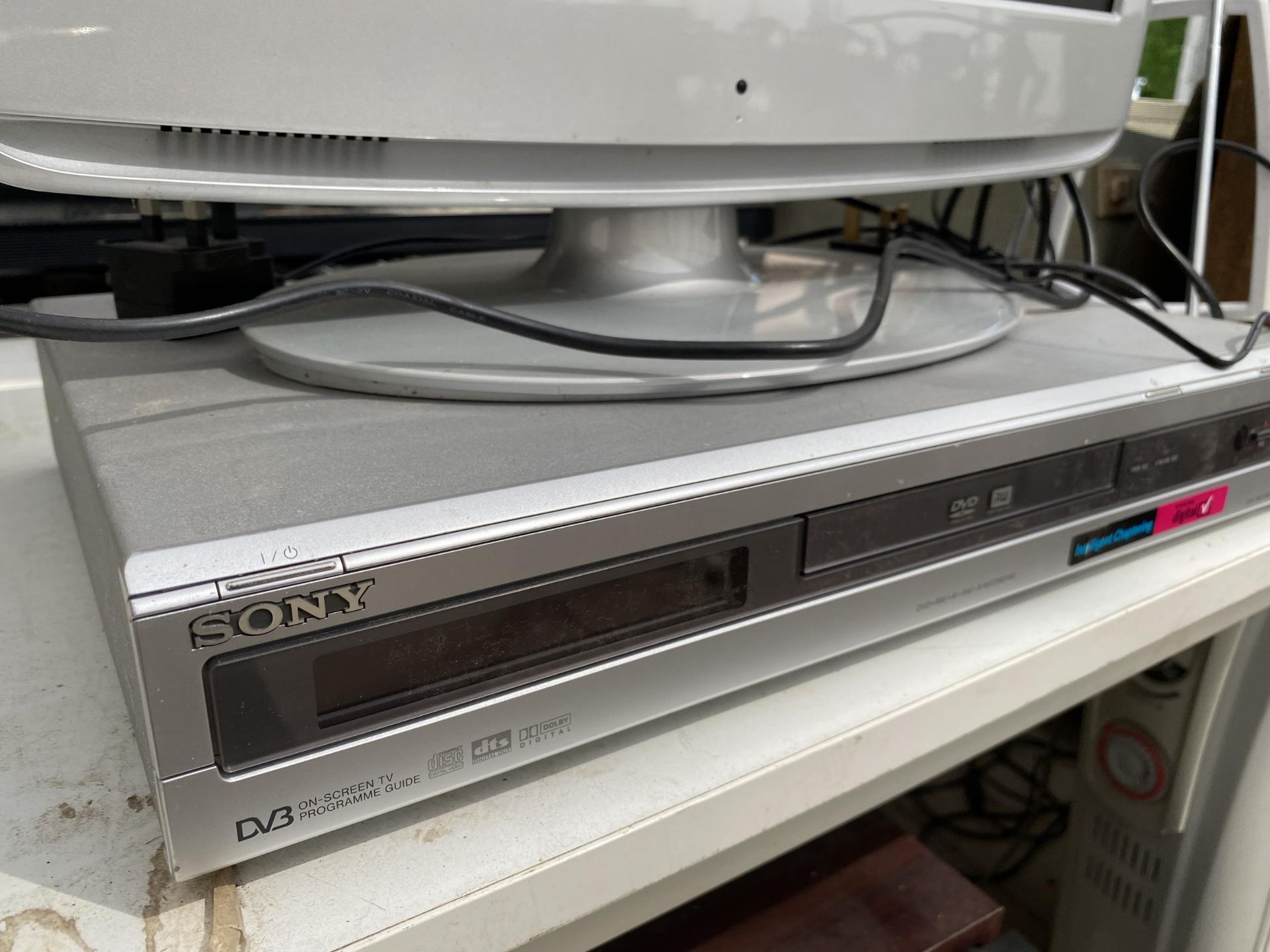 A 19" MARKS AND SPENCER TELEVISION AND A SONY DVD PLAYER - Image 2 of 2